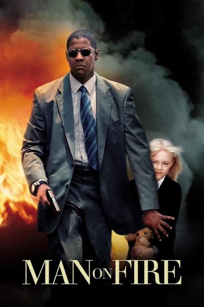 man on fire 2004 movie poster